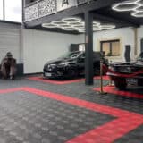 Dalle de sol clipsable square floor pour garage